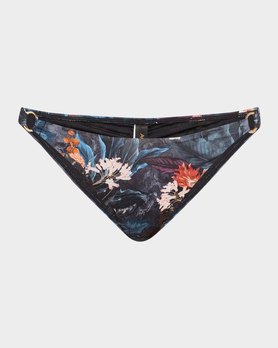 Alexis Floral O-Ring Hipster Bikini Bottoms